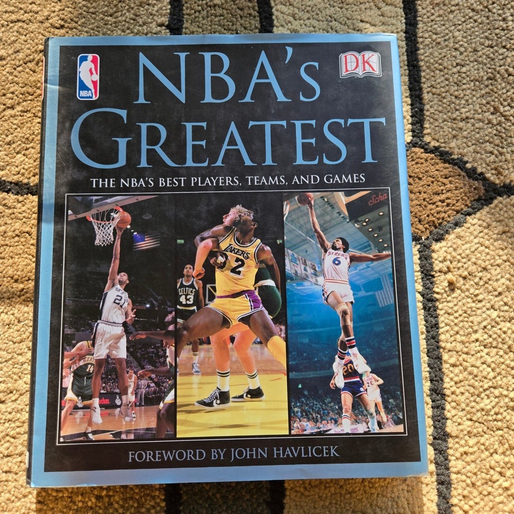 NBA's Greatest The NBA's Best Players Teams and Games Hardcover DK Book